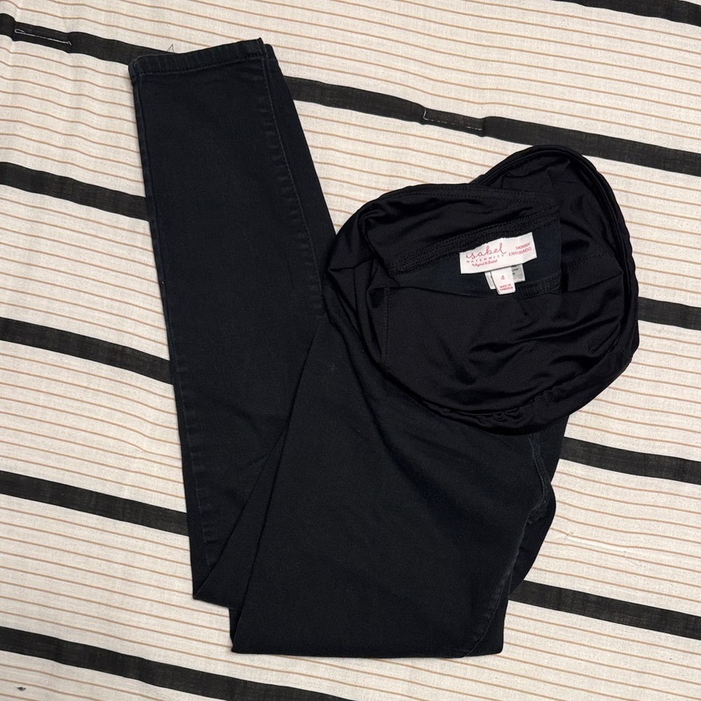 Isabel Maternity by Ingrid & Isabel Dark Skinny Jeans